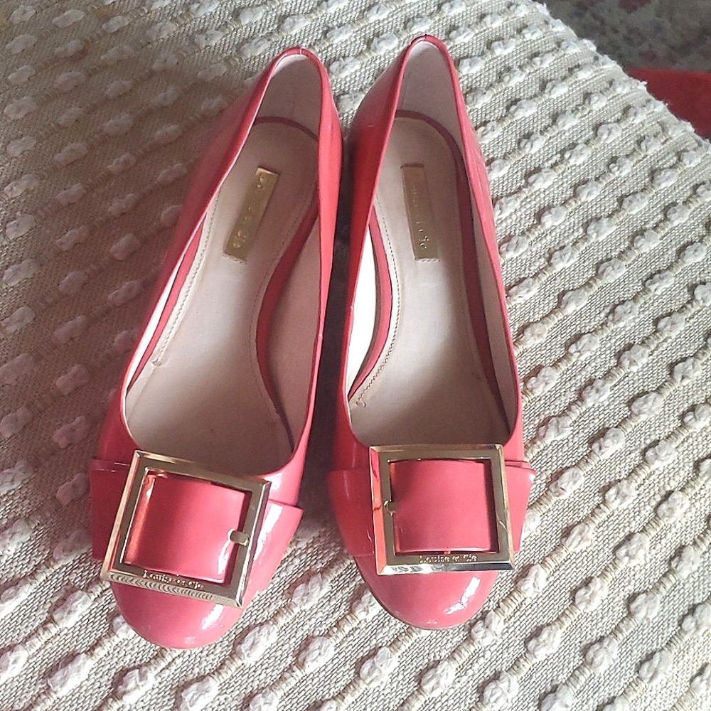 Buckle pump Flats LOUISE ET CIE Brianna ORANGE 6 1/2